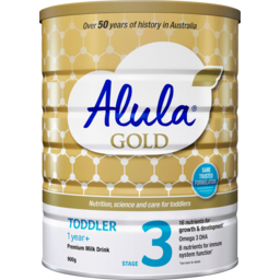 Photo of Alula Gold Toddler Milk Drink Stage 3 1+ Years 900g