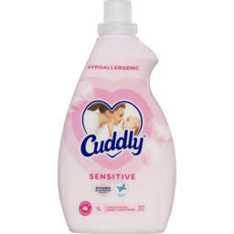 Photo of Cuddly Concentrate Liquid Fabric Softener Conditioner, , 50 Washes, Sensitive, Long Lasting Fragrance