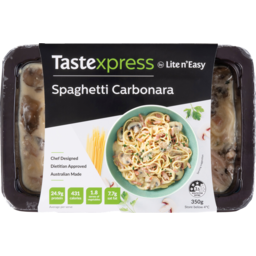 Photo of Taste Express By Lite N Easy Spaghetti Carbonara