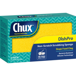 Photo of Chux Dish Pro Non Scratch Scrubbing Sponge 2 Pack
