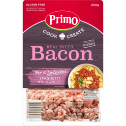 Photo of Primo Real Bacon Diced Gluten Free 200g