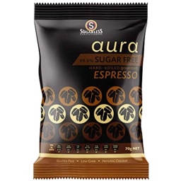 Photo of Sugarless Confectionery Aura Espresso Lollies
