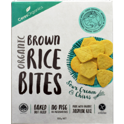 Photo of Ceres Organic Brown Rice Bites Sour Cream & Chives