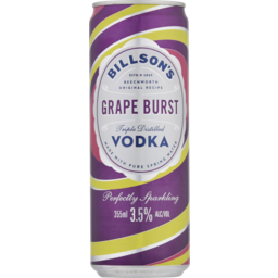 Photo of Billsons Vodka Grape Burst Can