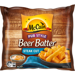 Photo of McCain Potato Beer Batter Steak Fries 750gm