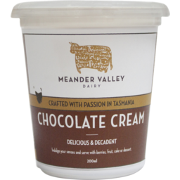 Photo of Meander Valley Dairy Chocolate Cream