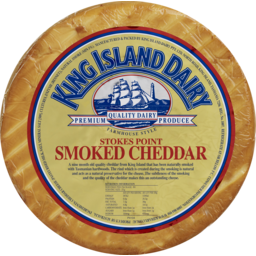 Photo of King Island Stokes Point Smoked Cheddar