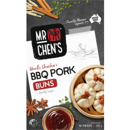 Photo of Mr Chens Barbeque Pork Buns 10 Pack