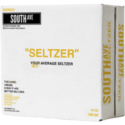 Photo of South Ave Mango Seltzer Can