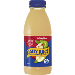 Photo of Daily Juice Company Cloudy Apple Juice No Added Sugar 500ml