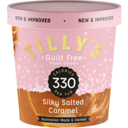 Photo of Tilly's Guilt Free Frozen Dessert Silky Salt Caramel