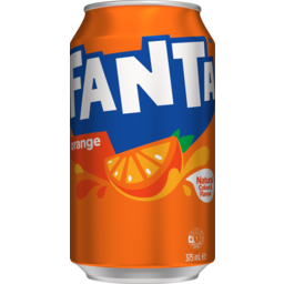 Photo of Fanta Orange Soft Drink Can 375ml
