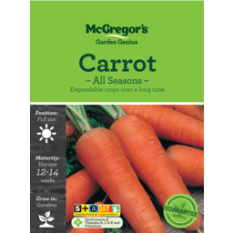 Photo of McGregor's Seed Carrot 