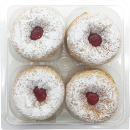 Photo of Jam Fresh Cream Donuts 4 Pack 260g