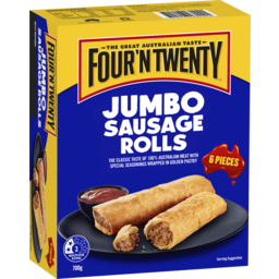 Photo of Four 'N Twenty Jumbo Sausage Rolls 6pk