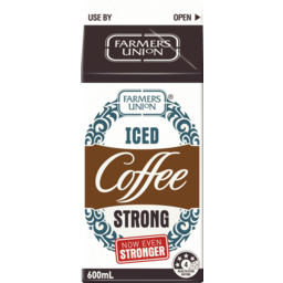Photo of Farmers Union Iced Coffee Strong Flavoured Milk 600ml