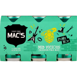 Photo of Mac's Mid Vicious Session Pale Ale 2.5% 6x330ml Cans