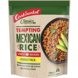 Photo of Continental Classics Mexican Rice Family Pack 180g Serves 4 180g