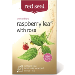 Photo of RED SEAL Raspberry Leaf Tea W/Rose 20 Bags