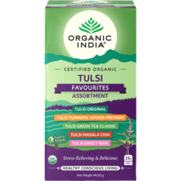 Photo of Organic India - Tulsi Favourites - 25 Tea Bags