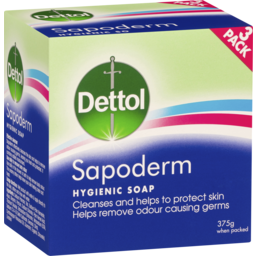 Photo of Dettol Sapoderm Hygienic Soap 3pk