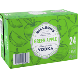 Photo of Billson's Green Apple Vodka Can