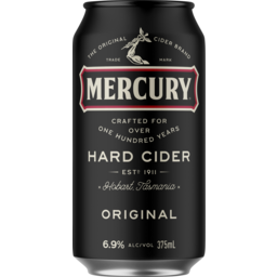 Photo of Mercury Hard Cider Original 6.9% 375ml Can 375ml