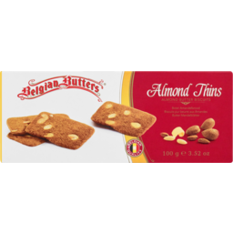 Photo of Belgian Butters Almond Thins Biscuits