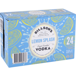 Photo of Billsons Vodka Lemon Splash Can
