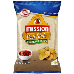 Photo of Mission Deli Style Round Corn Chips