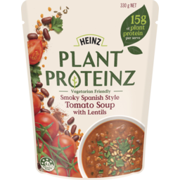 Photo of Heinz Plant Proteinz Smoky Spanish Style Tomato Soup With Lentils 330g