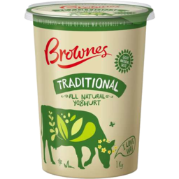 Photo of Brownes Yoghurt Traditional Natural