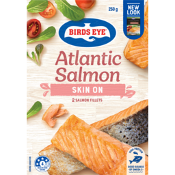 Photo of Birds Eye Atlantic Salmon Skin On 2 Pack