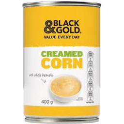 Photo of Black & Gold Creamed Corn