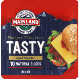 Photo of Mainland Cheese Natural Cheese Slices Tasty 180g