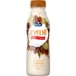 Photo of Pauls Zymil Lactose Free 30% Less Sugar Coffee Flavoured Milk