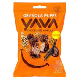 Photo of YAVA Granola Puffs Chocolate Vanilla