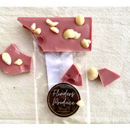 Photo of Flinders Produce  - Ruby Chocolate with Macademia 0g
