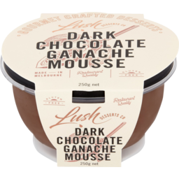 Photo of Lush Desserts Co Dark Chocolate Ganache Mousse 250g