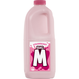 Photo of Big M Strawberry Flavoured Milk 2l 2l