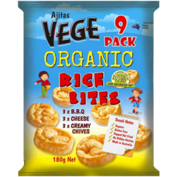 Photo of Ajitas Vege Rice Cracker Multi Pack 180gm