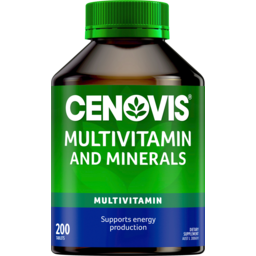 Photo of Cenovis Multivitamin And Minerals Tablets 200 Pack