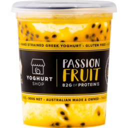 Photo of Yoghurt Shop Passionfruit Greek Yoghurt 900g