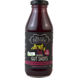 Photo of Foley’s Gut Shots – Raw Ginger Beet Kraut Juice