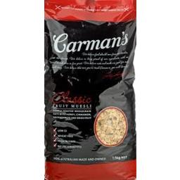 Photo of Carmans Original Fruit Free Muesli 1.5kg