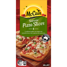 Photo of Mccain Supreme Pizza Slices 600g