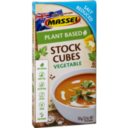 Photo of Massel Stock Cubes Salt Reduced Vegetable