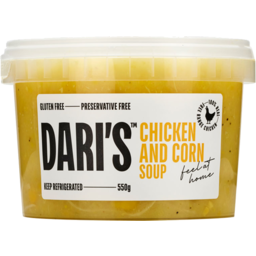 Photo of Dari's Soup Chicken & Corn 550gm