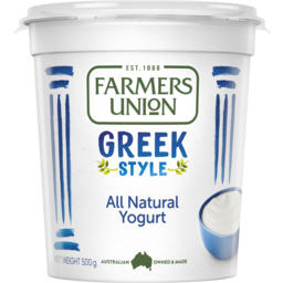 Photo of Farmers Union Greek Style Natural Yogurt