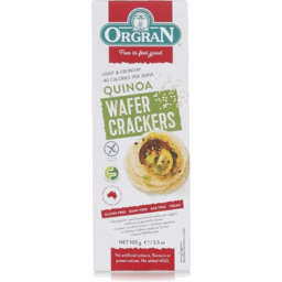 Photo of Orgran Multigrain Wafer Crackers W Quinoa